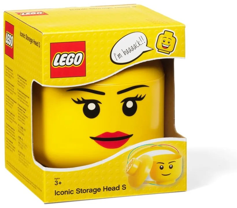 Úložný panáčik LEGO® Girl, ⌀ 16,3 cm