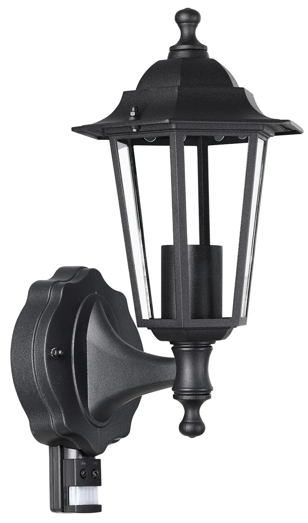 InternetovaZahrada Nástenná lampa Krysante so senzorom