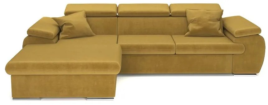 Rohová sedacia súprava Polo L Kronos 01 + vankúš Kronos 01