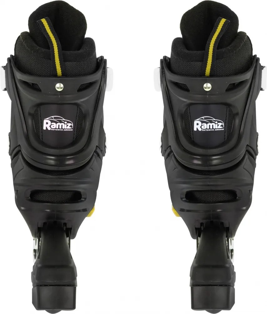 Ramiz Sada kolieskových korčúľ 4 v 1 Korčule pre deti Veľkosť 29-33 Žltá