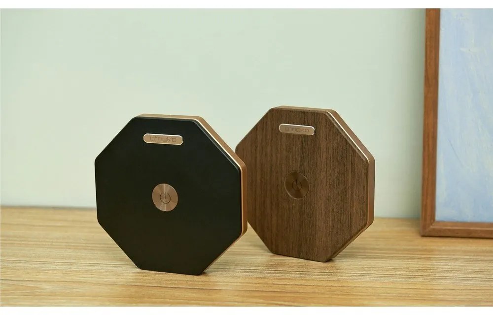 Hnedá svetelná dekorácia na USB ø 12 cm Twist Hexagon – Gingko