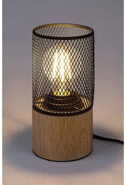 Rabalux 74040 - Stolná lampa CALLUM 1xE27/25W/230V buk