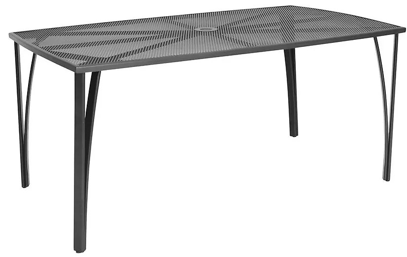 Kovový stôl obdĺžnikový
