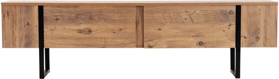 TV stolík v dekore borovice v prírodnej farbe 180x50x29,5 cm Serenity – Kalune Design