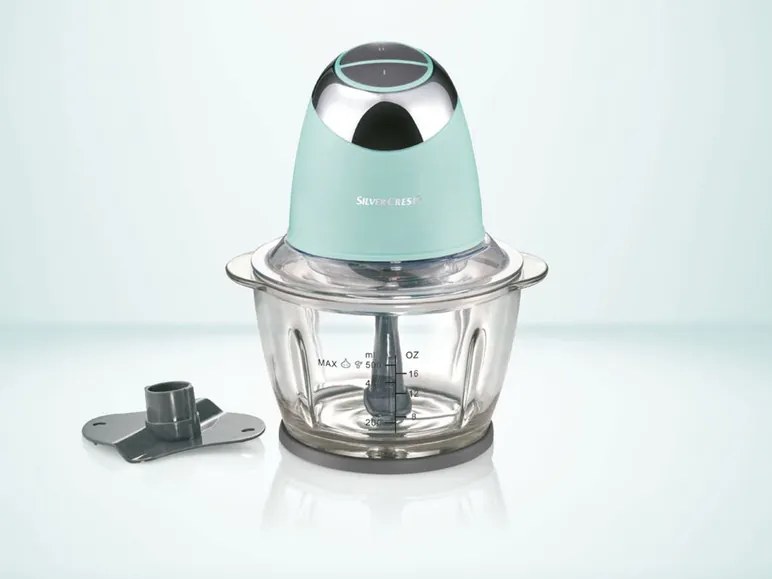 SILVERCREST® KITCHEN TOOLS Multifunkčný krájač SMZC 500 C2 (bledomodrá) (100352073)