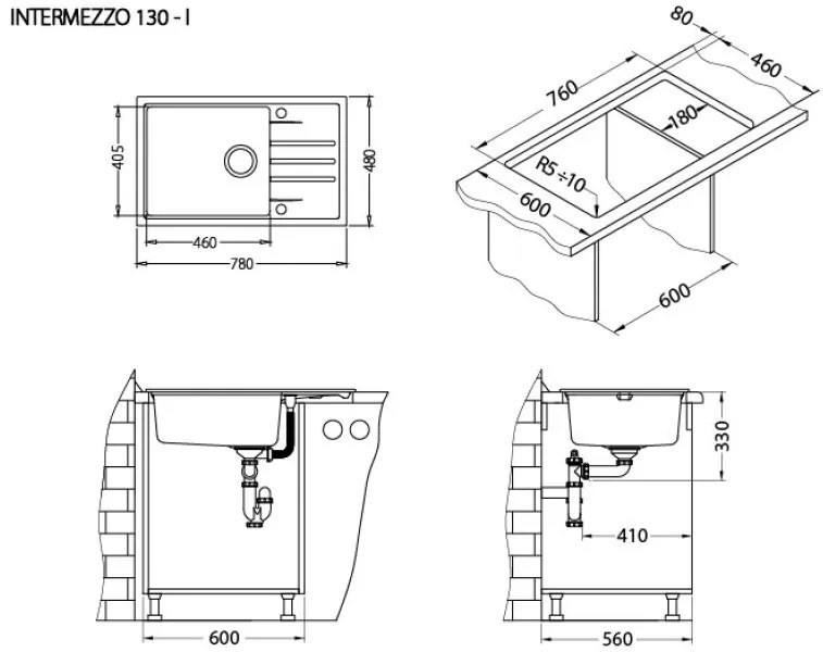 SET ALVEUS INTERMEZZO 130/91+BATERIE RENO