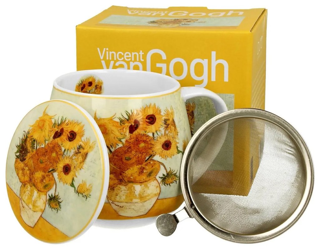 Čajová súprava Van Gogh Sunflowers 430 ml