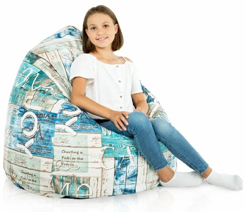 Sedací vak BAG Sako Design Hampton Veľkosť: L