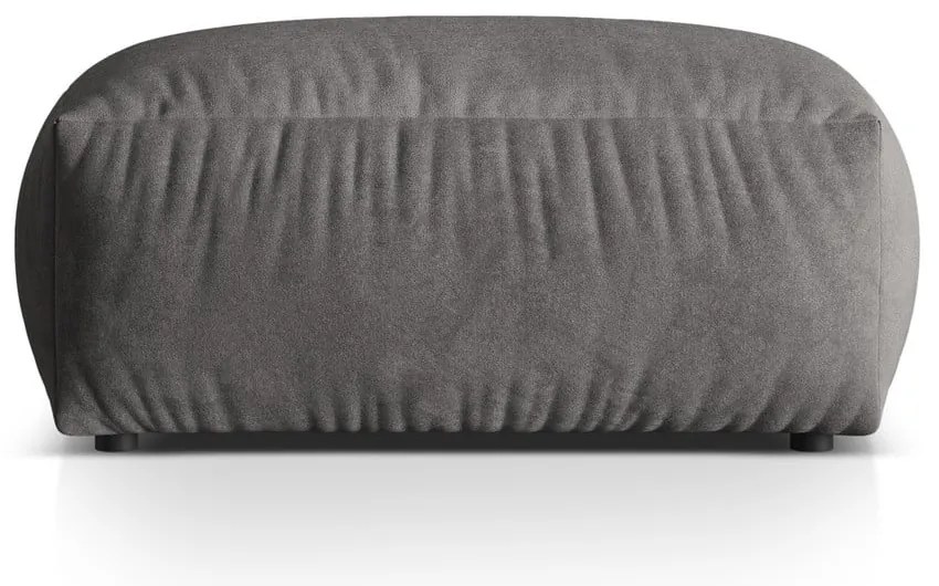 Sivá zamatová modulárna podnožka Martina – Micadoni