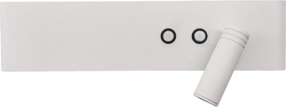 Nástenné LED svietidlo Resort R, 1x LED 10+3w, 4000k, (možnosť polohovania), w