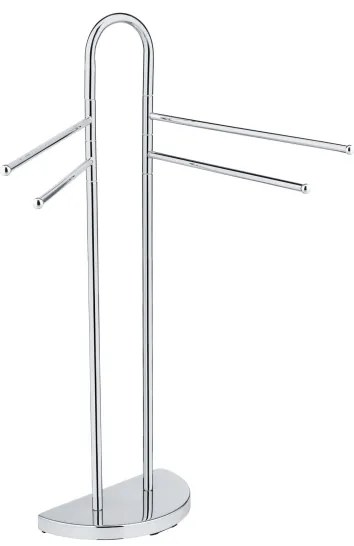 WENKO 16610100 - Stojan na uteráky COSENZA 33x93,5 cm lesklý chróm