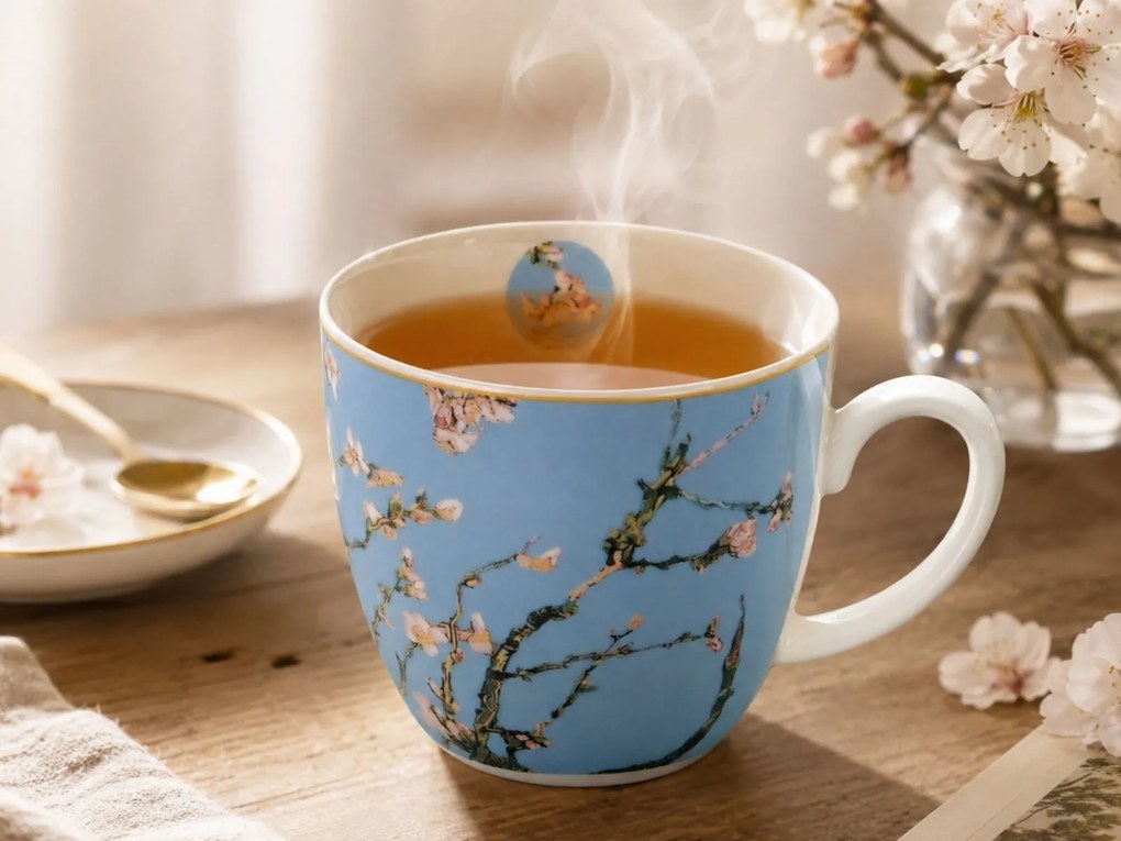 Porcelánový hrnček Van Gogh Almond Blossom 460 ml
