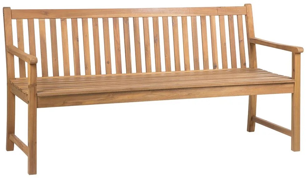 Záhradná lavica 180 cm Vestfold (svetlé drevo). Vlastná spoľahlivá doprava až k Vám domov. 1035869