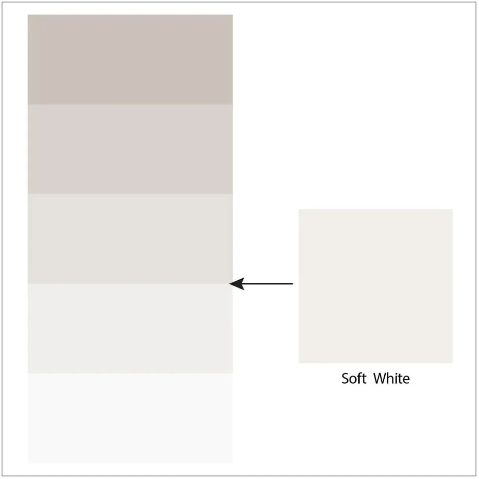 Biela kovová skrinka 38x185x40 cm Mission District – Støraa