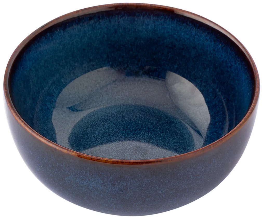 Altom Keramická miska Reactive Navy Blue 14,5 cm,600 ml