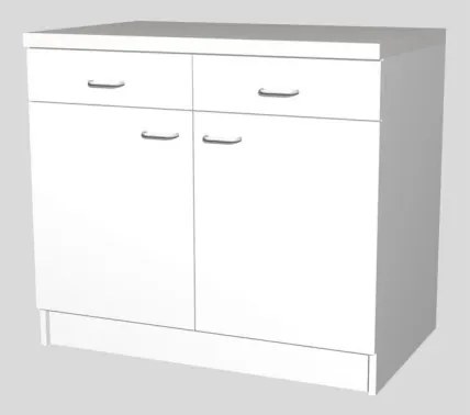 Spodná skrinka Speed US 100-50, biela%