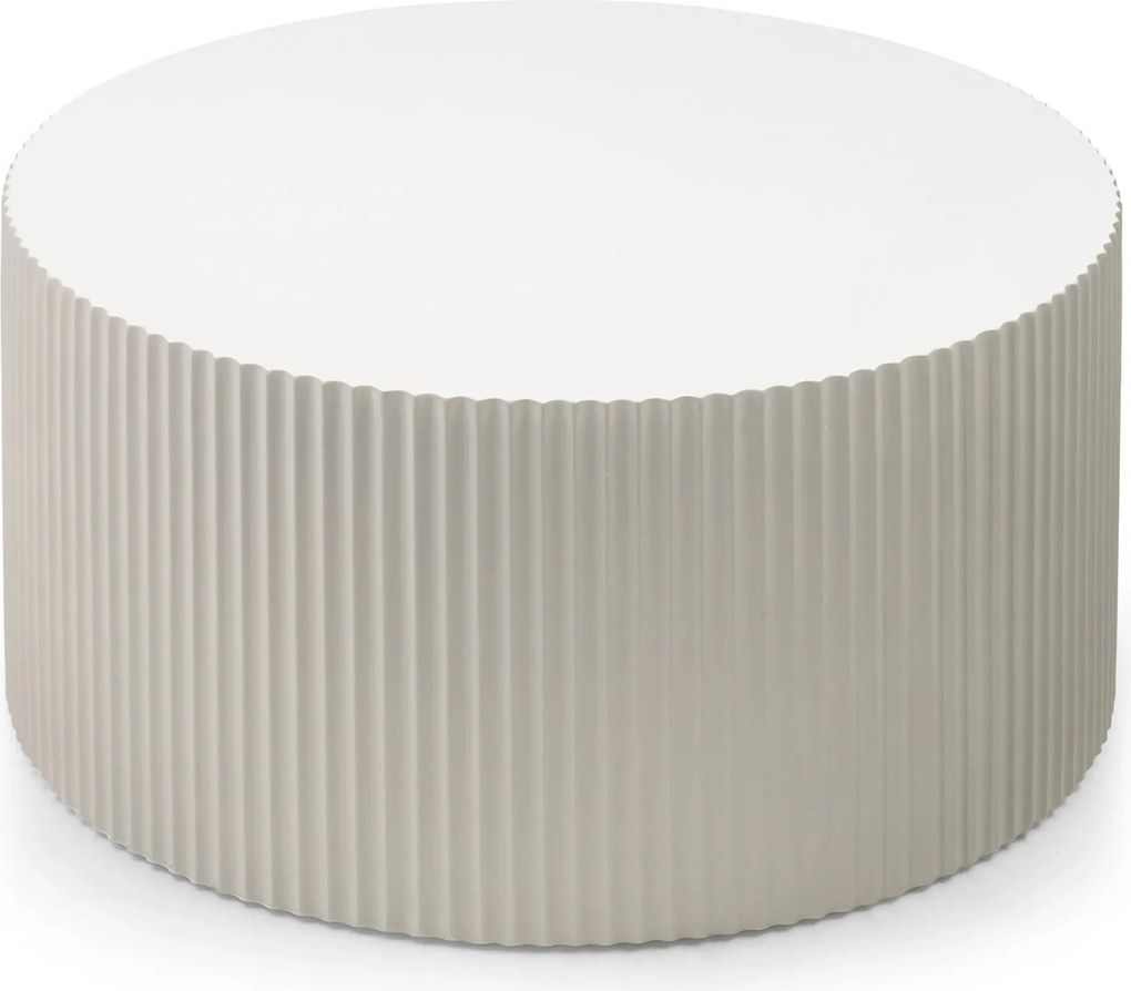 Sada dvoch konferenčných stolíkov Belmonte šedo-béžová