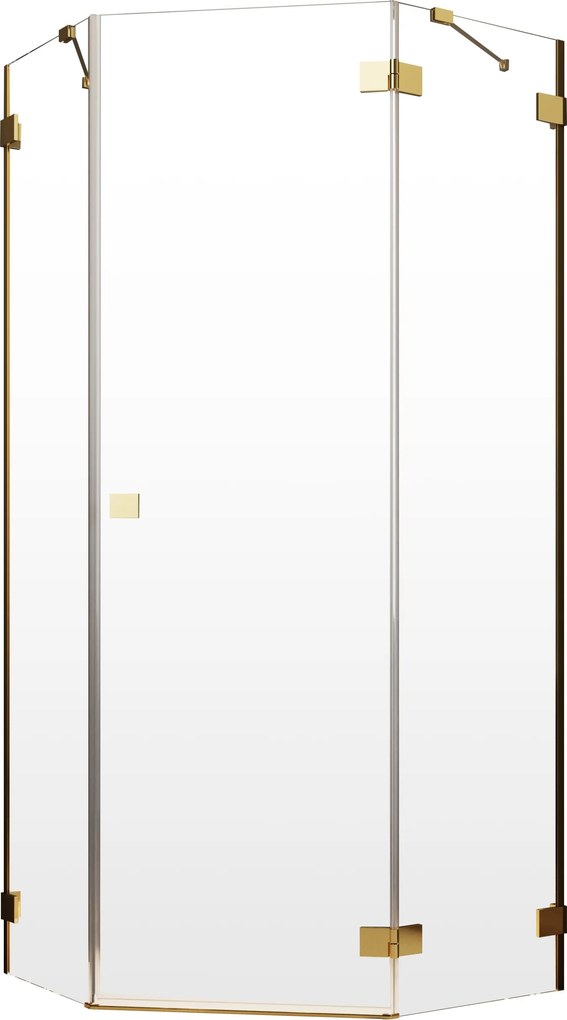 Radaway Kabína Essenza Pro Ptj 100 cm pravé zlato