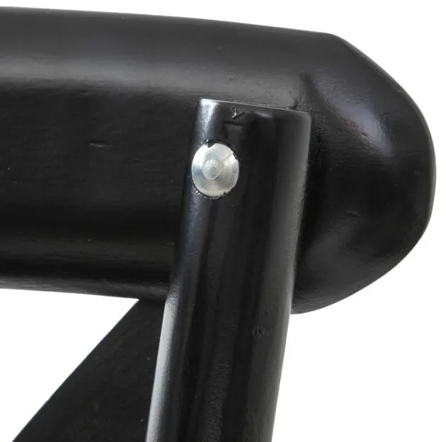 Jedálenská stolička DREV čierna 875743