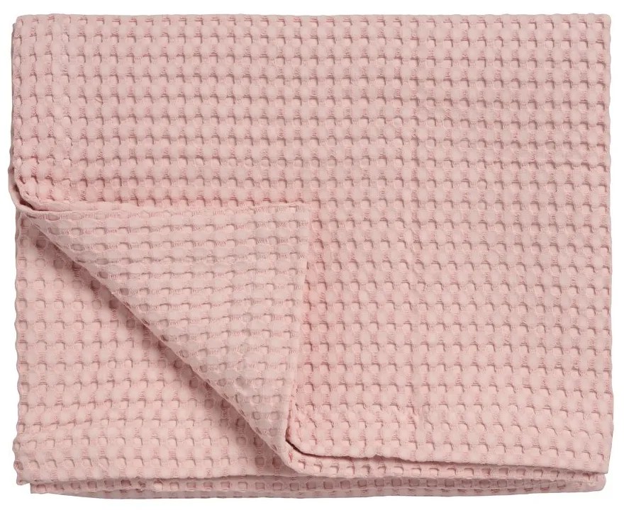 Vandyck Luxusný prehoz na posteľ Home Piqué waffle Sepia pink - 270x250 cm