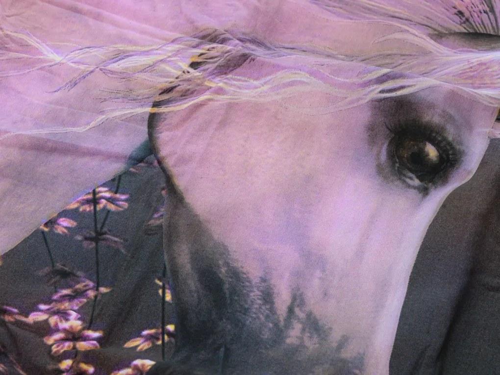 Detské obliečky MAGIC HORSE farebné Rozmer obliečky: 50 x 75 cm | 140 x 200 cm