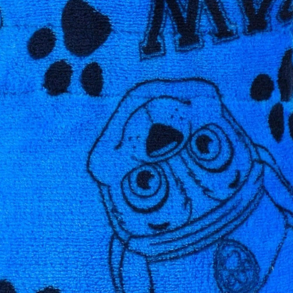 Chlapčenský župan s kapucňou Paw Patrol, EU 98 Modrá