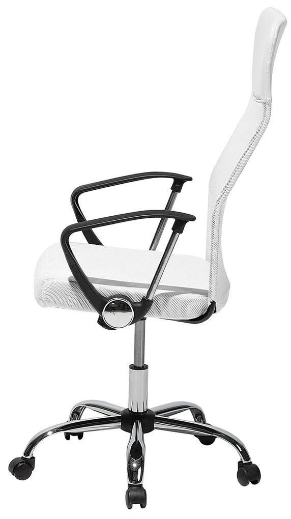 Kancelárska stolička biela DESIGN Beliani