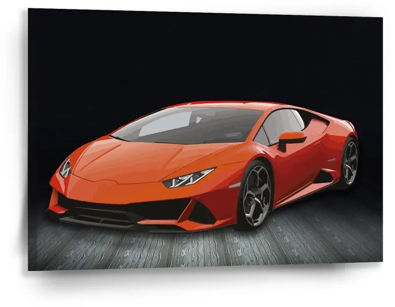 Sablio Obraz Športové auto 1 - 90x60 cm