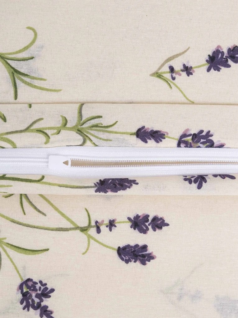 Polybavlnená obliečka na vankúš Dream 70 × 90 cm - Levanduľa 02