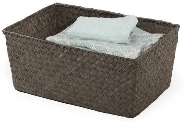 Pletený košík Compactor 30 x 20 x 13 cm, béžová