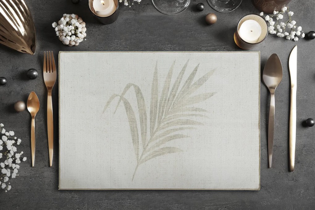 SADA 4 KS PRESTIERANIE NA STÔL INES11 32X45 CM LISTY