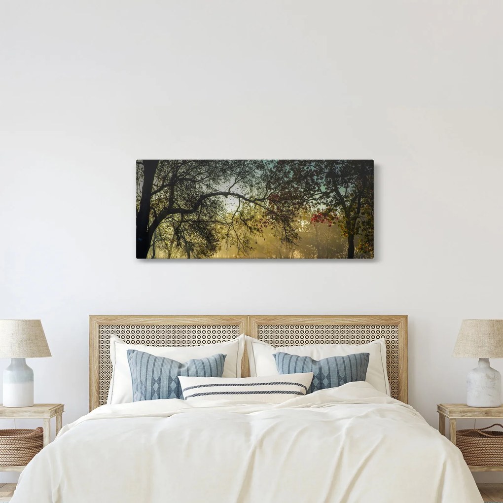 Obraz východu slnka (120x50 cm)