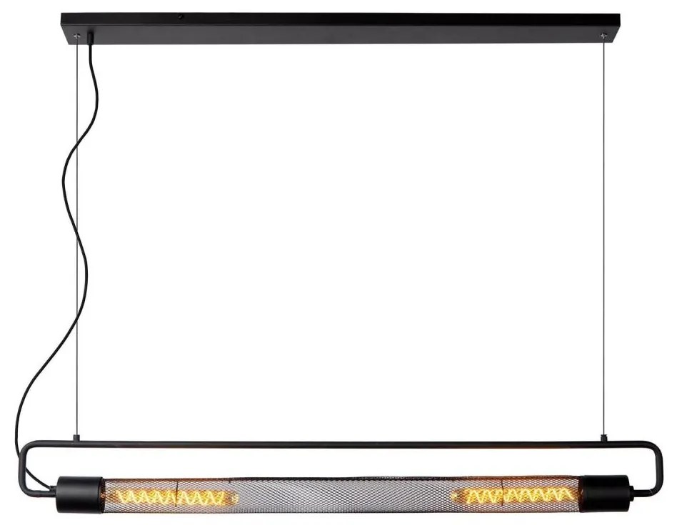 Lucide 05433/02/30 - Luster na lanku CALIXT 2xE27/10W/230V