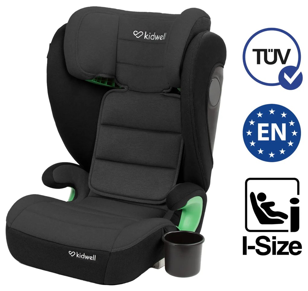Detská autosedačka Kidwell WESTON Grey/Black