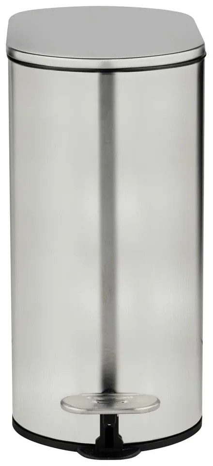 Pedálový odpadkový kôš z nehrdzavejúcej ocele v matne striebornej farbe 5 l Collungo – Wenko