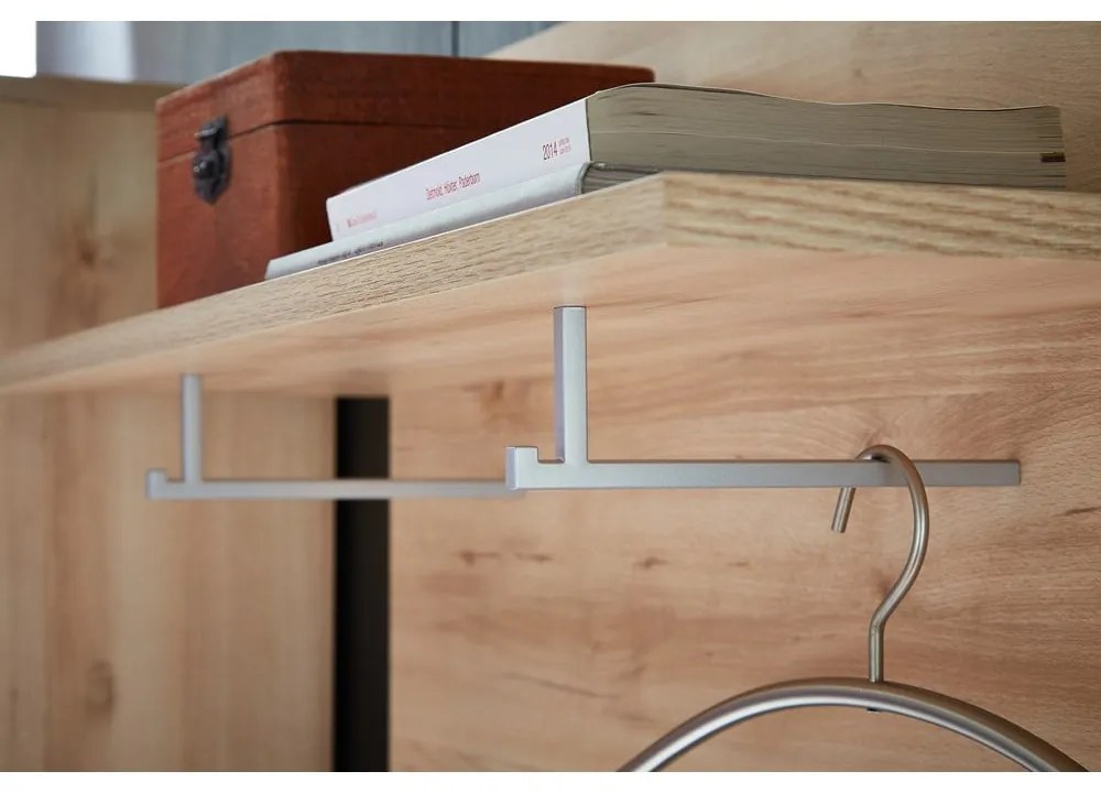 Vešiakový panel v dekore buka v prírodnej farbe Lissabon – Germania