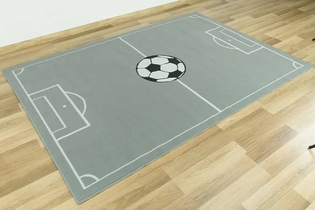 Detský koberec Luna 533549/89944 - Ihrisko, sivý