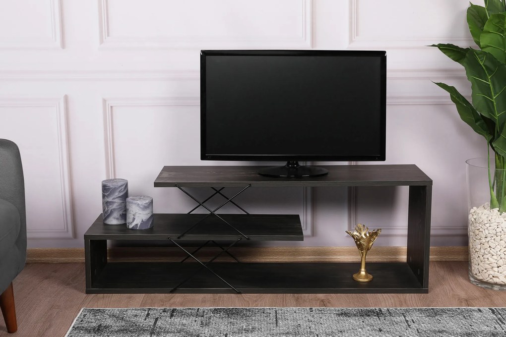 TV stolík/skrinka Ziky (hnedá). Akcia -15%. Vlastná spoľahlivá doprava až k Vám domov. 1067107