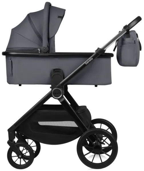 Lionelo - Kombinovaný kočík 3v1 LAYLA Grey Stone