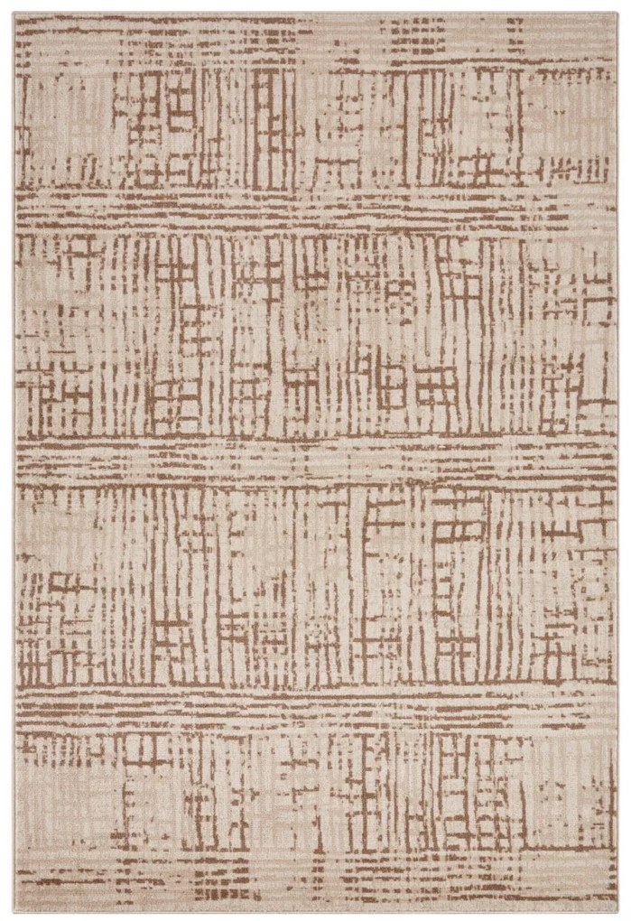 Kusový koberec Terrain 105603 Sole Cream Brown, 120x170, hnedá, obývacia izba, Hanse Home