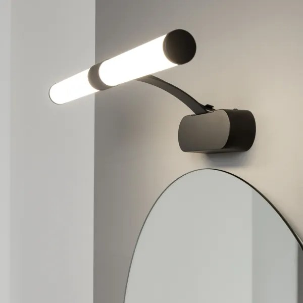 Brilagi - LED Kúpeľňové osvetlenie zrkadla TUBEO LED/6W/230V 40 cm IP44 čierna