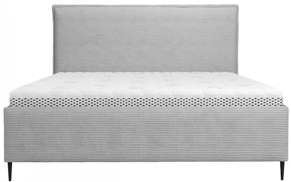 Čalúnená posteľ Alecias Corduroy, Dostupné poťahy: Poso 14, Rozmer postele: 180x200