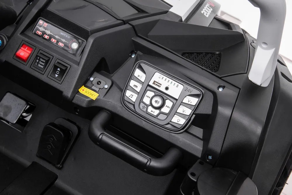 LEAN CARS Batériový vozík STRONG A032 zelený