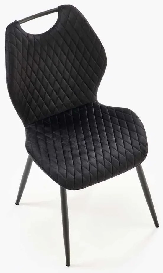 Jedálenská stolička Henley, čierna