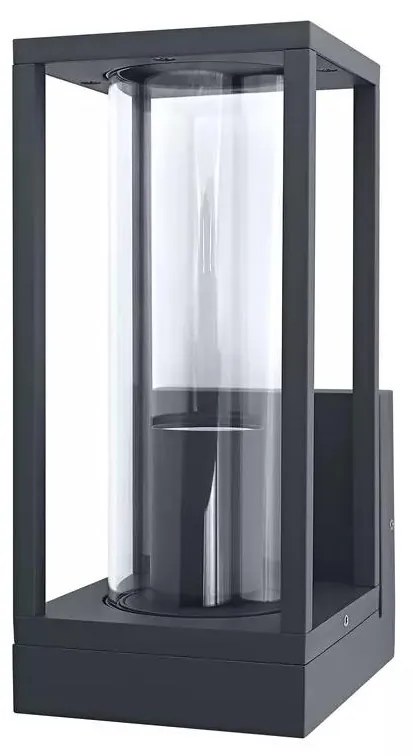 Ledvance - Vonkajšie nástenné svietidlo FRAME 1xE27/60W/230V IP44