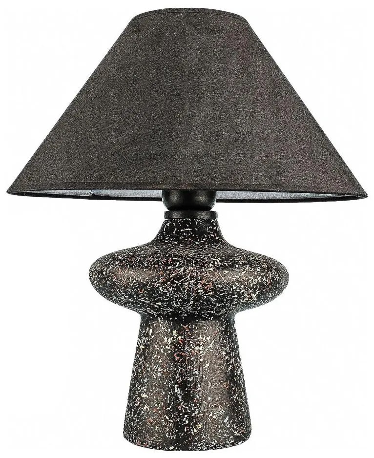 Stolná lampa RAMZES 1xE27/40W/230V čierna