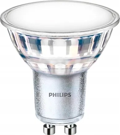 SADA 10x GU10 LED žiarovka PHILIPS 4,9W 550lm - studená biela