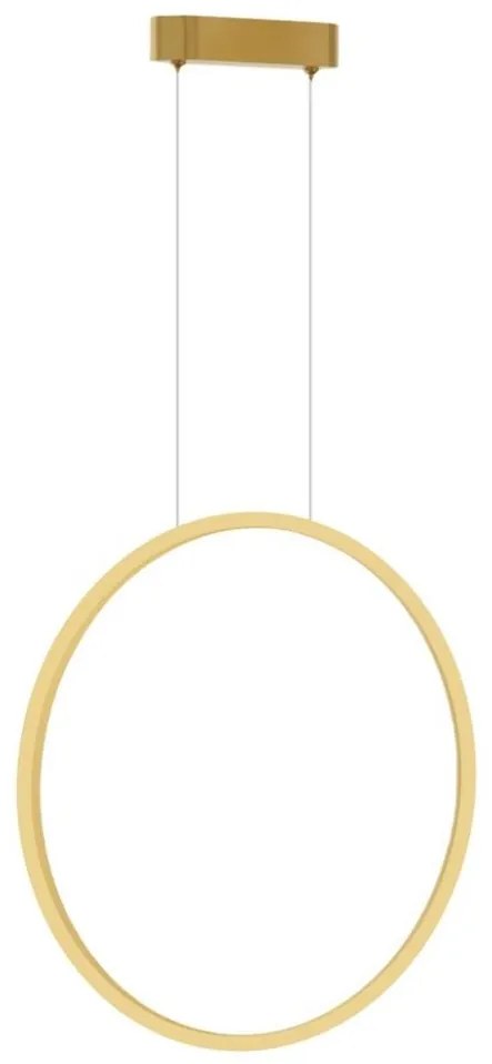 LED Luster na lanku SATURNO LED/28W/230V pr. 50 cm IP44 zlatá