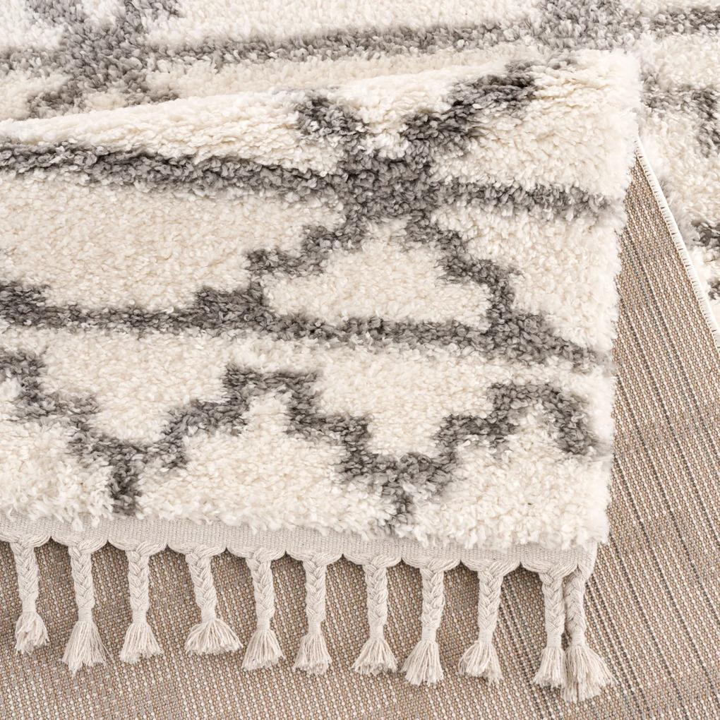 Dekorstudio Shaggy koberec s dlhým vlasom PULPY 530 krém Rozmer koberca: 80x300cm