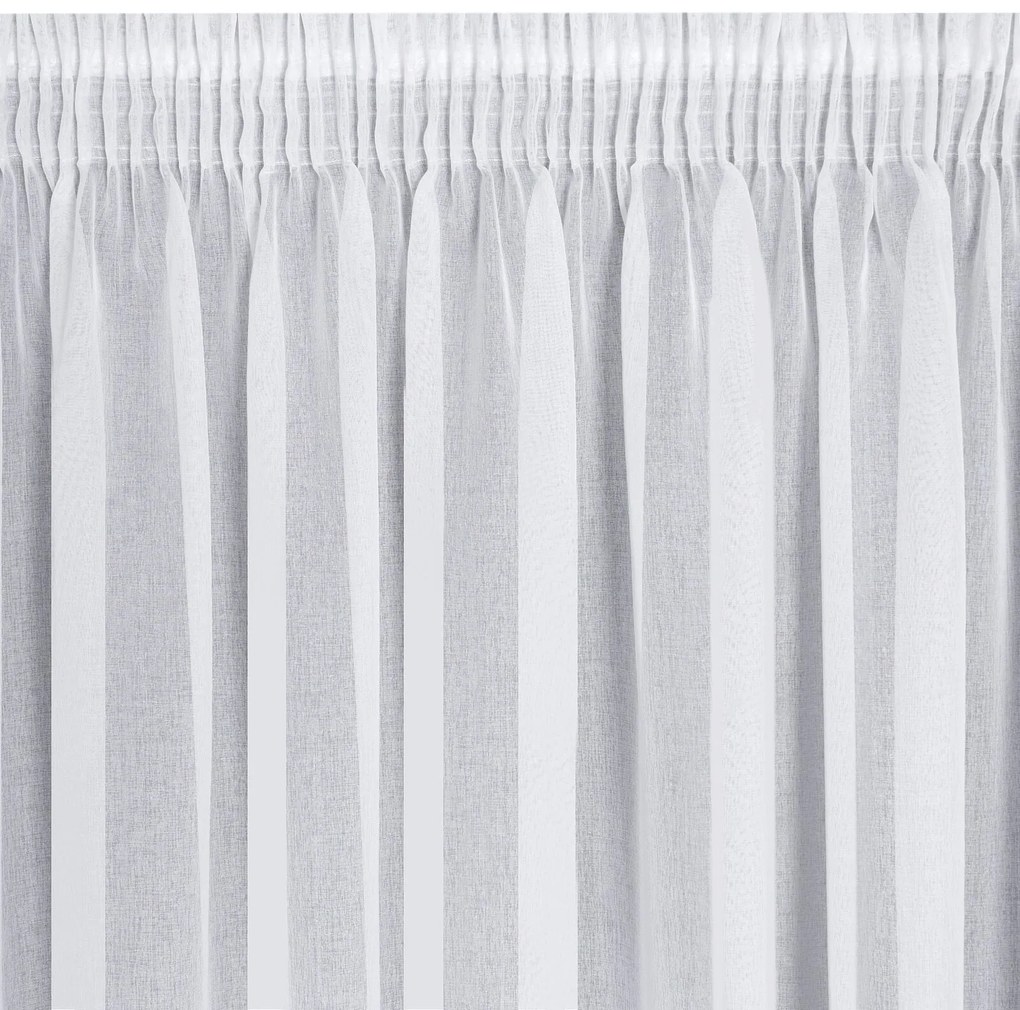 ZÁCLONA NA PÁSKE ARGEA 350X250 CM BIELA